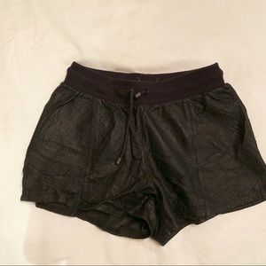 Benjamin Jay leather mesh shorts
